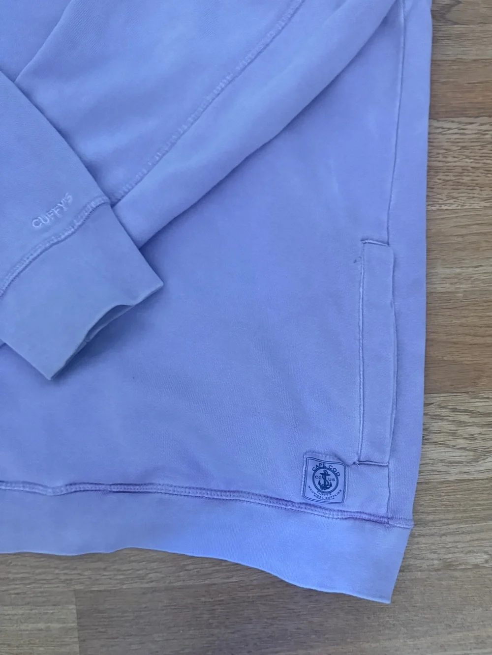 Men's Quarter-Zip Pullover Sweater - Lavender